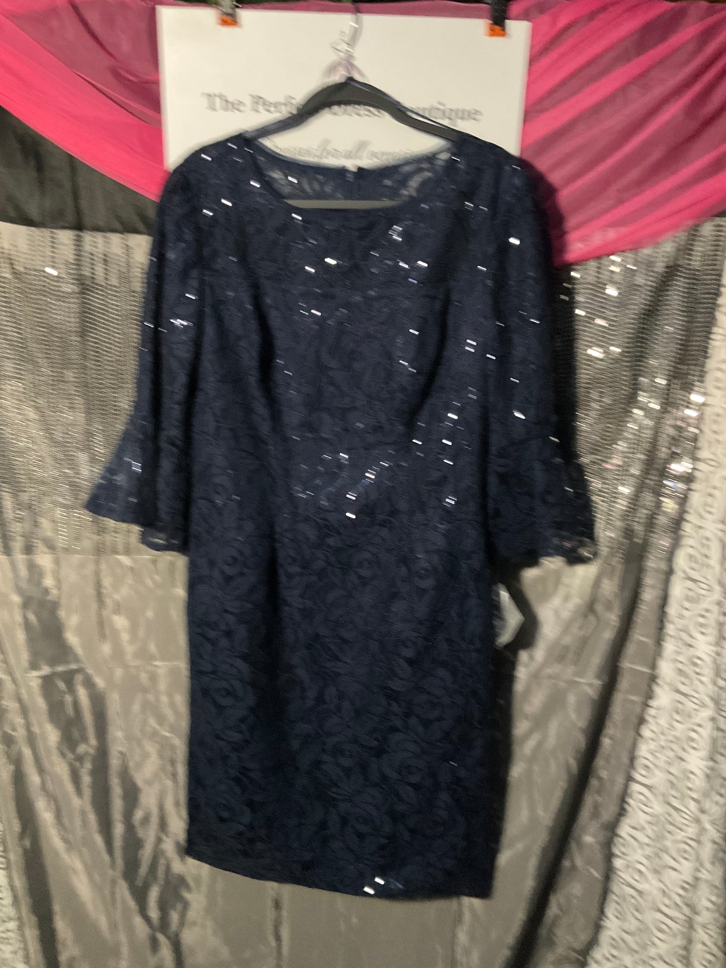 Gorgeous Navy Blue Mother of the Bride dress