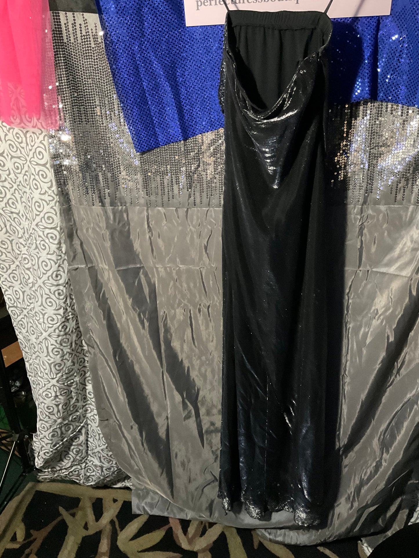 Black & silver dress by Jump