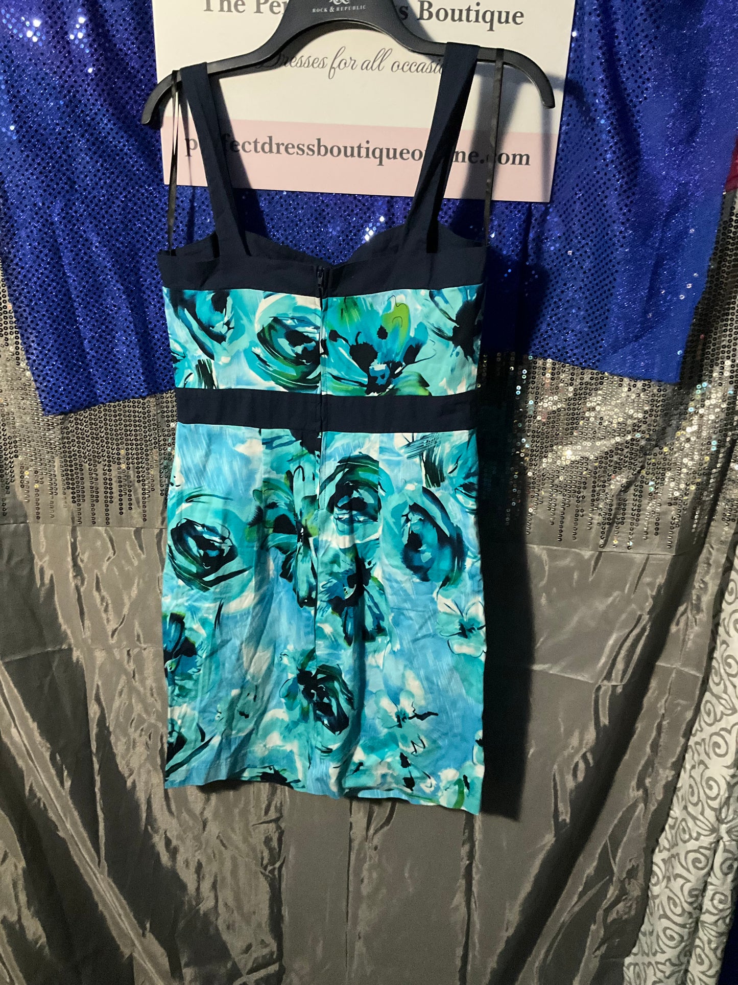 Blue Floral Sundress