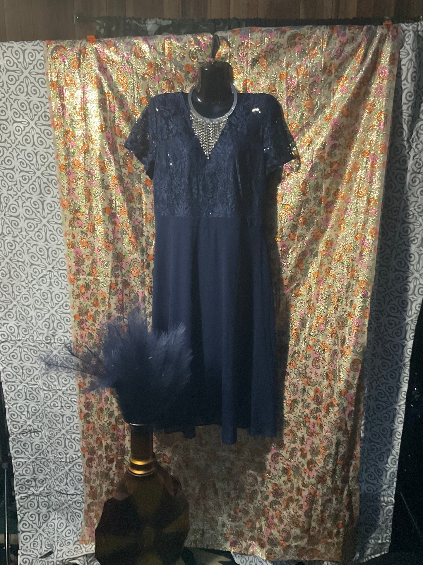 Beautiful Blue Mother of the Bride Dress
