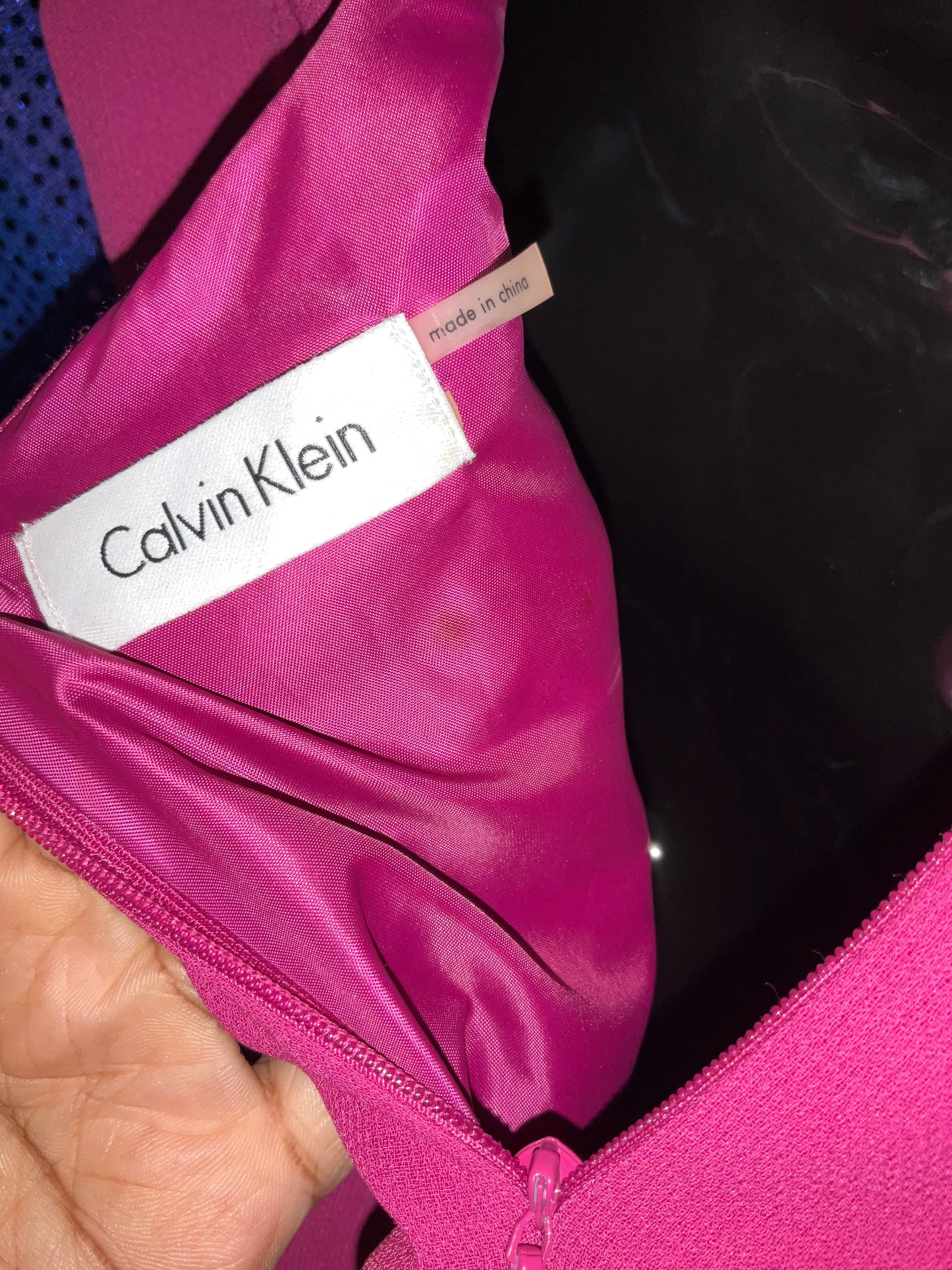 Pink Calvin Klein Dress