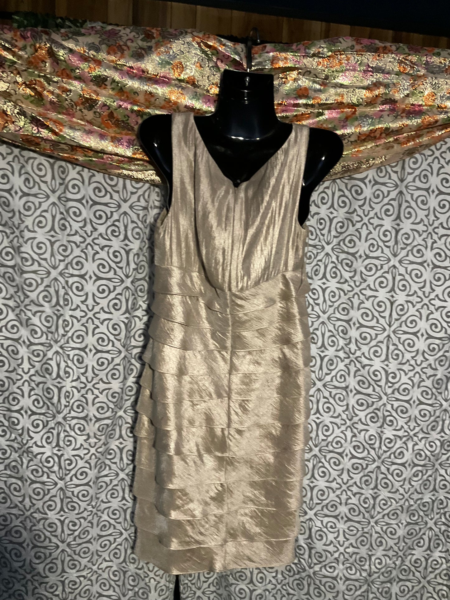 Gold London Times dress
