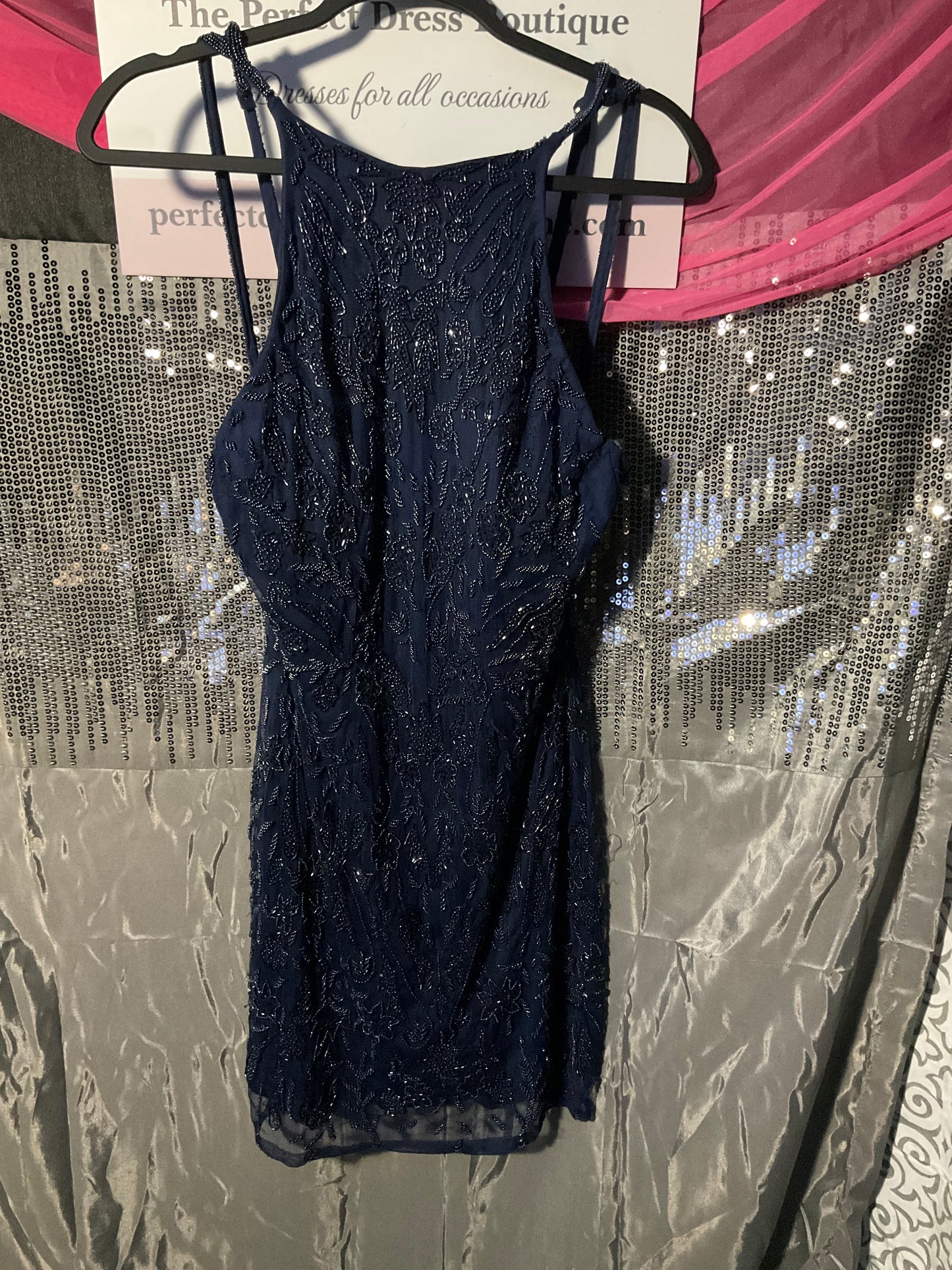 Blue Promgirl dress