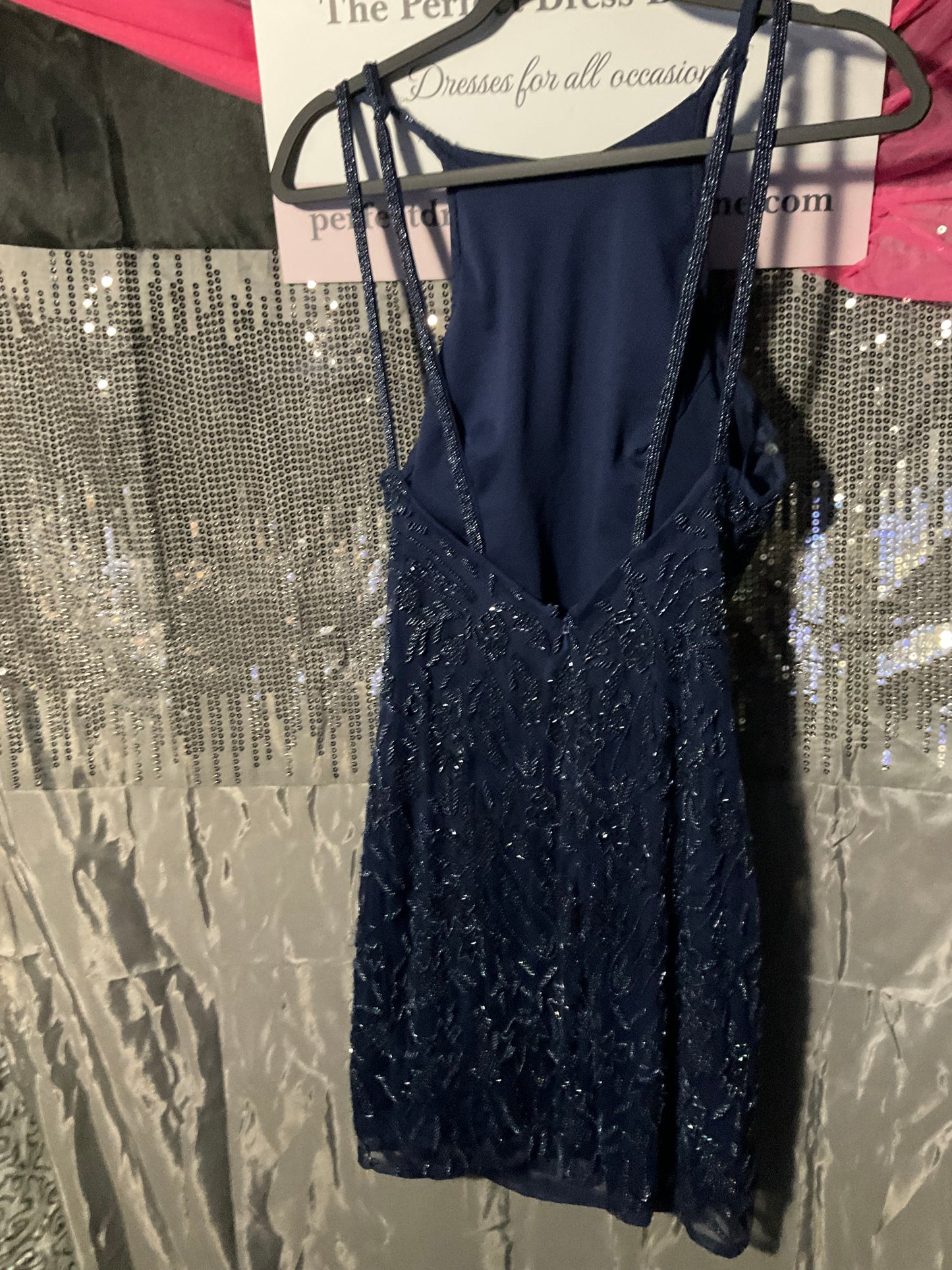 Blue Promgirl dress
