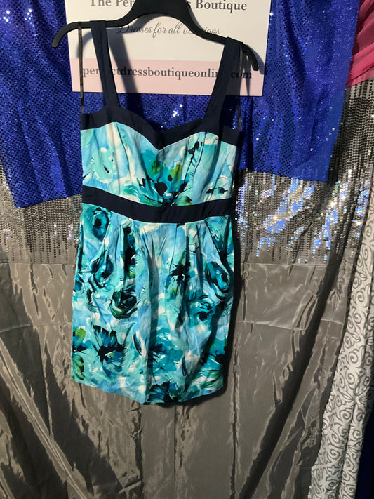 Blue Floral Sundress