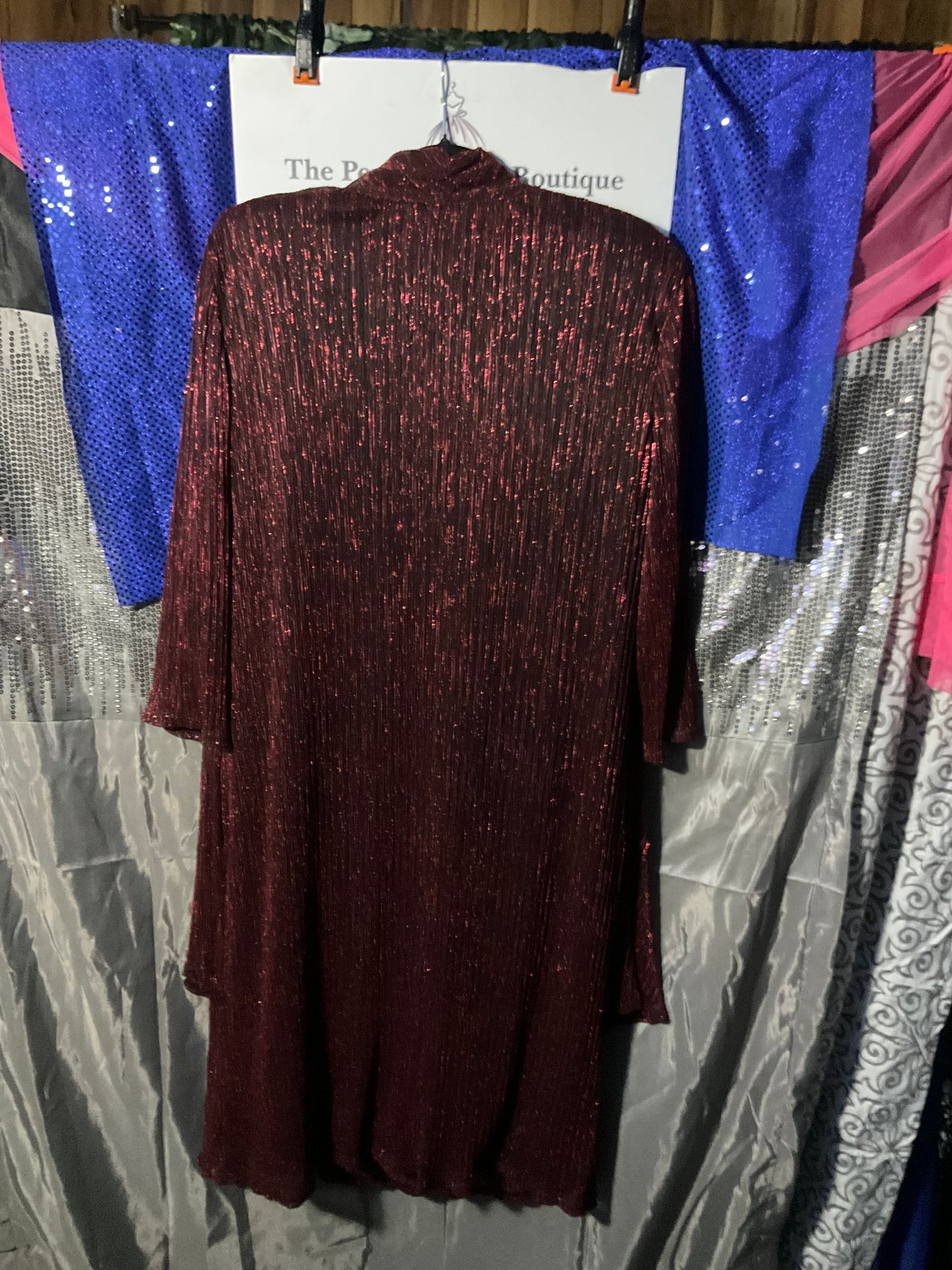 Red 2pc R&M Richards Dress