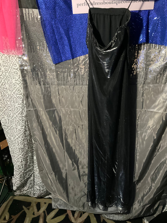 Black & silver dress by Jump