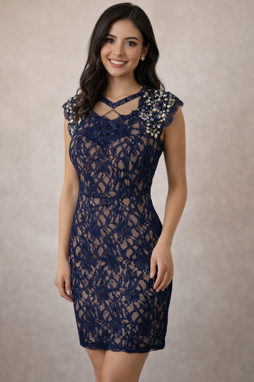 City Triangles cocktail dress