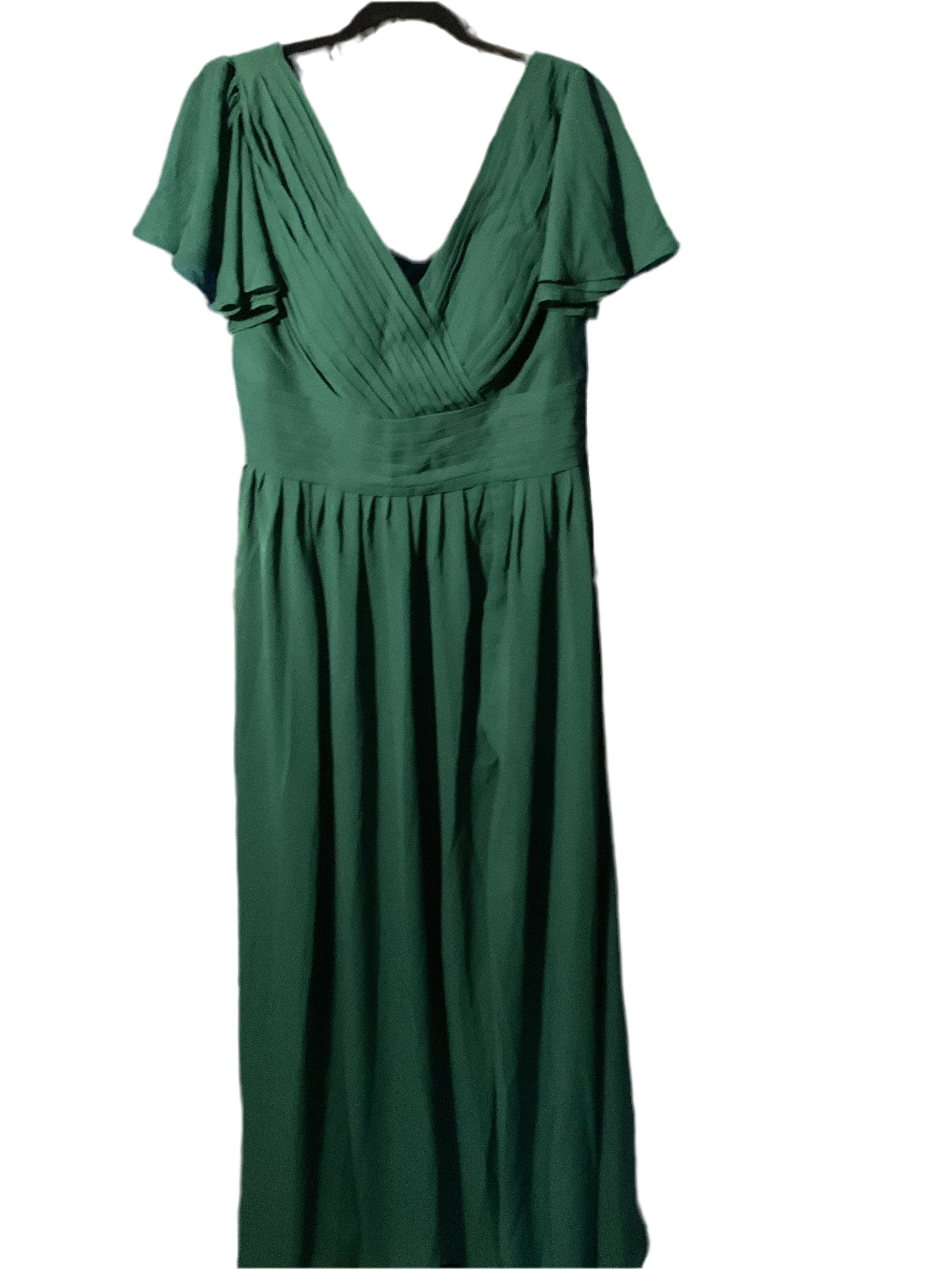 Green Bridal Party Dress