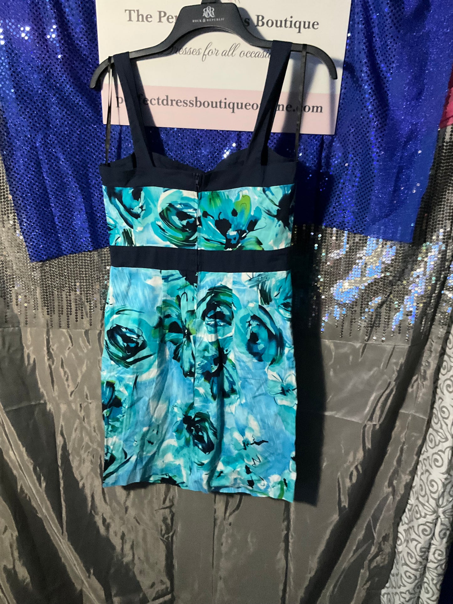 Blue Floral Sundress
