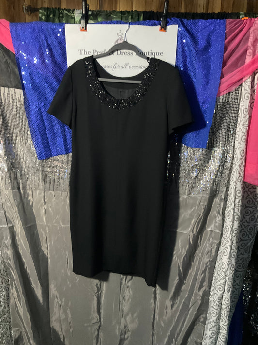 Black Evan Picone Mother of the Bride Dress
