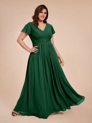 Green Bridal Party Dress