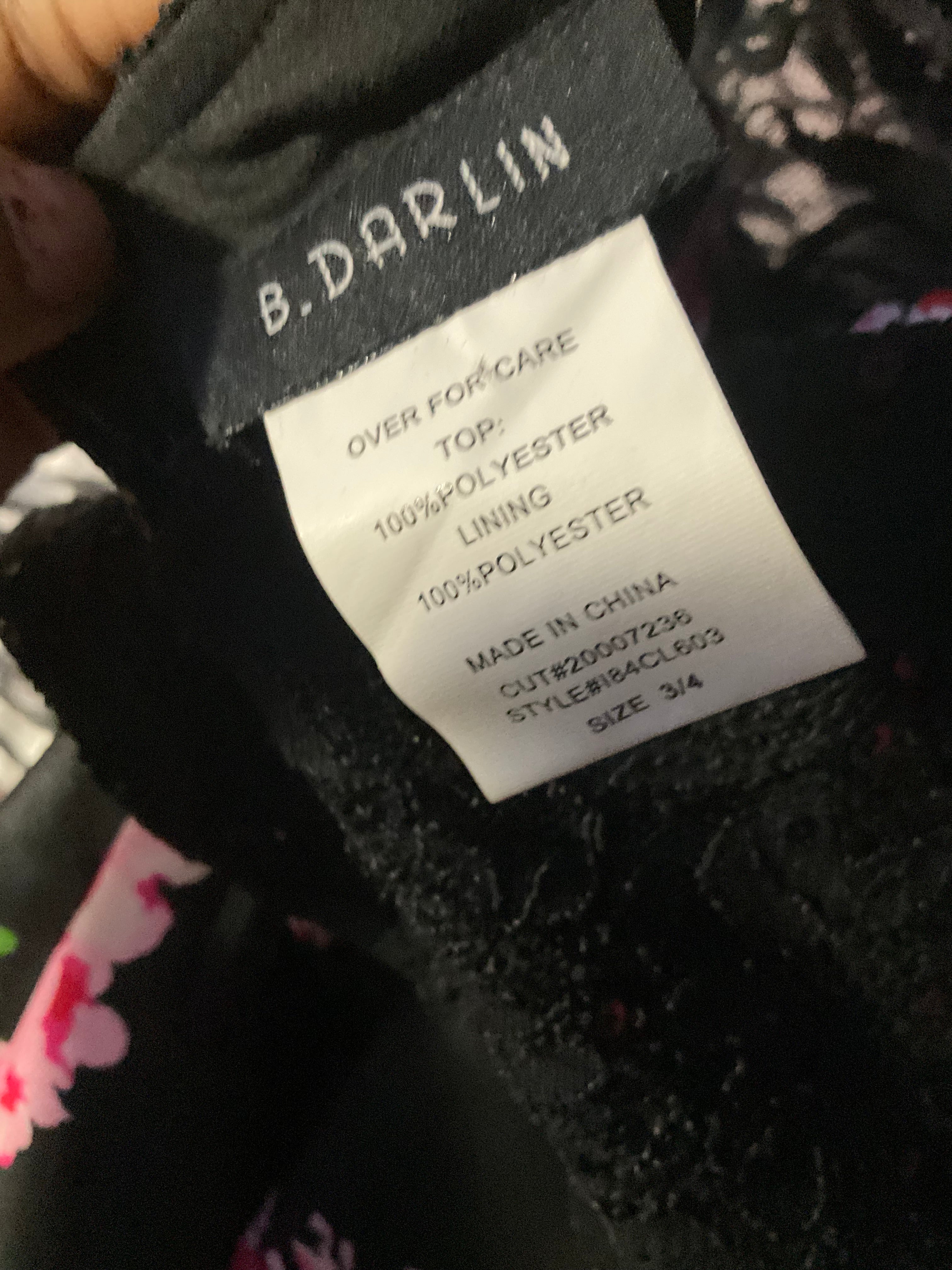 2 Piece B.Darlin Cocktail Dress