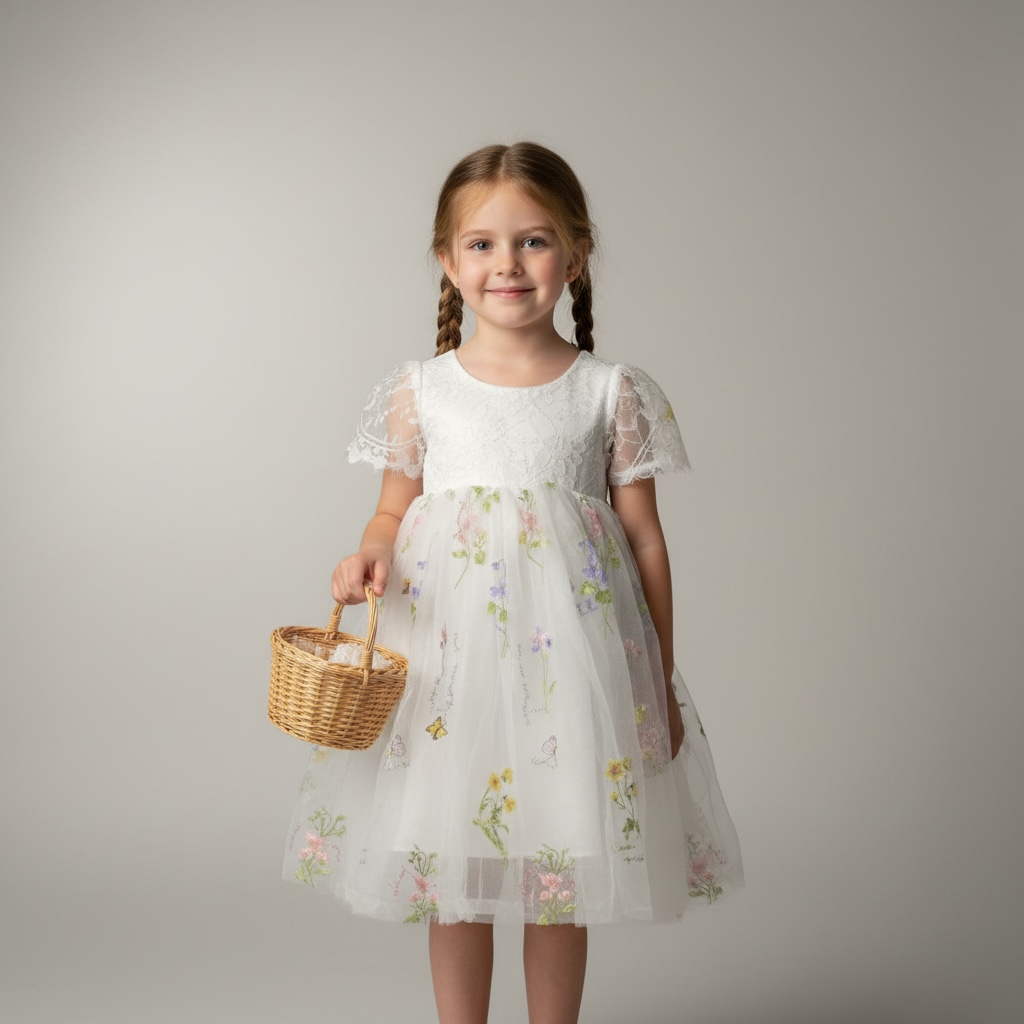 Floral Girls Special Occasion dress