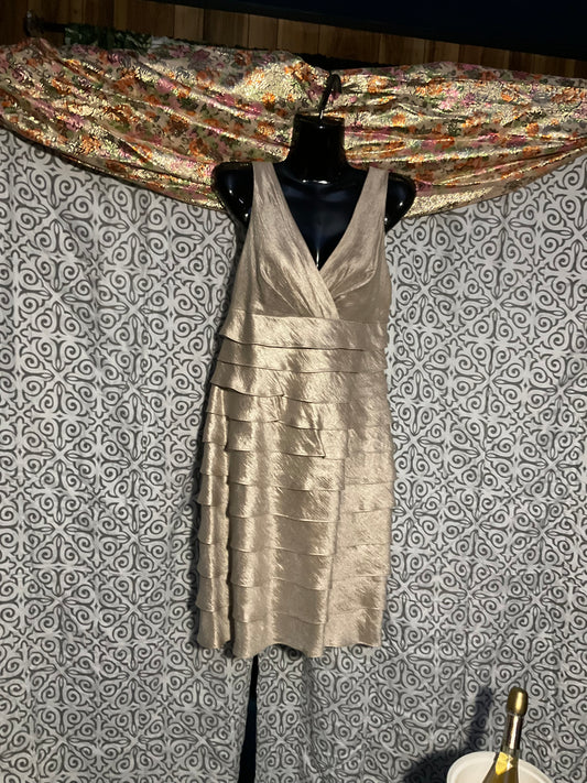 Gold London Times dress