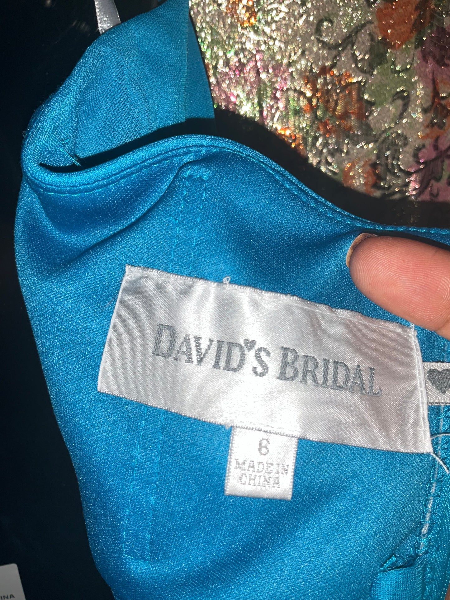 Short Blue One Shoulder Bridesmaid Dress