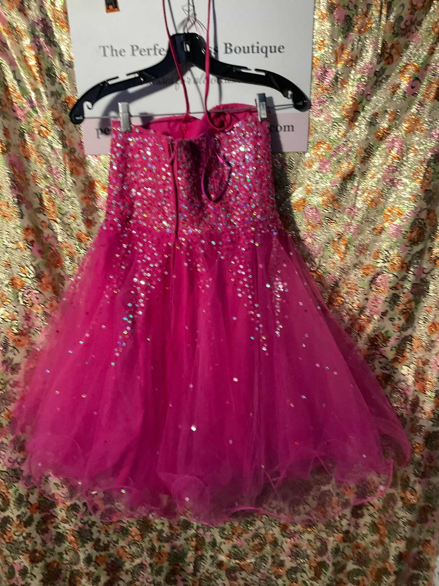 Pretty in Pink! Tulle & Sparkles! Mori Lee Dress